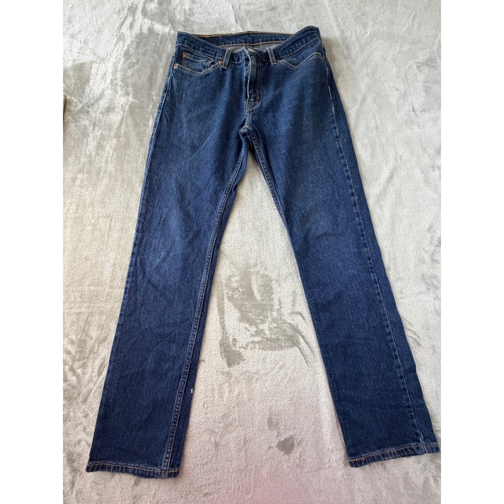 Levi's 511 Slim Fit Jeans Mens 30x30 Blue Dark Wash Denim Pants